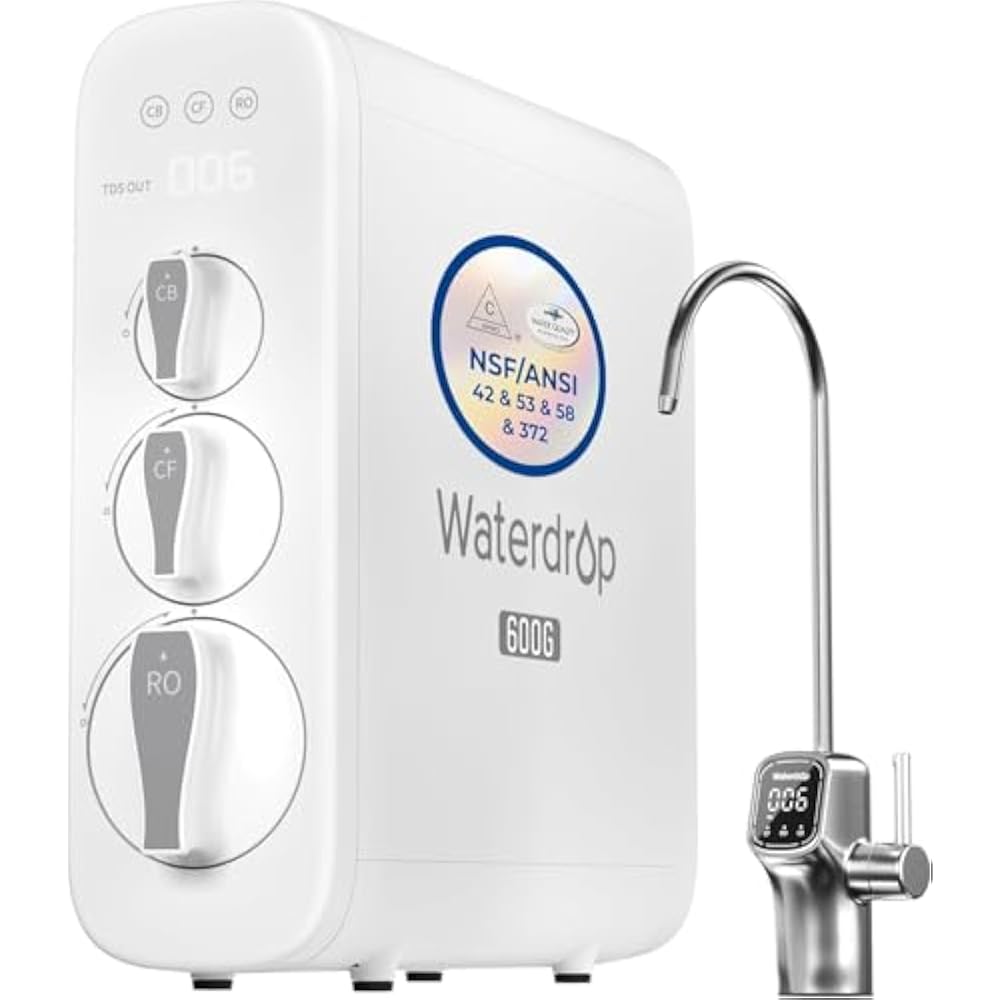 Reverse Osmosis Water Filter for Microplastics