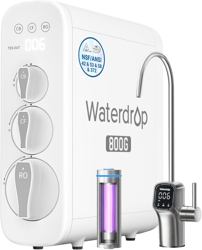 water filter system removes fluoride