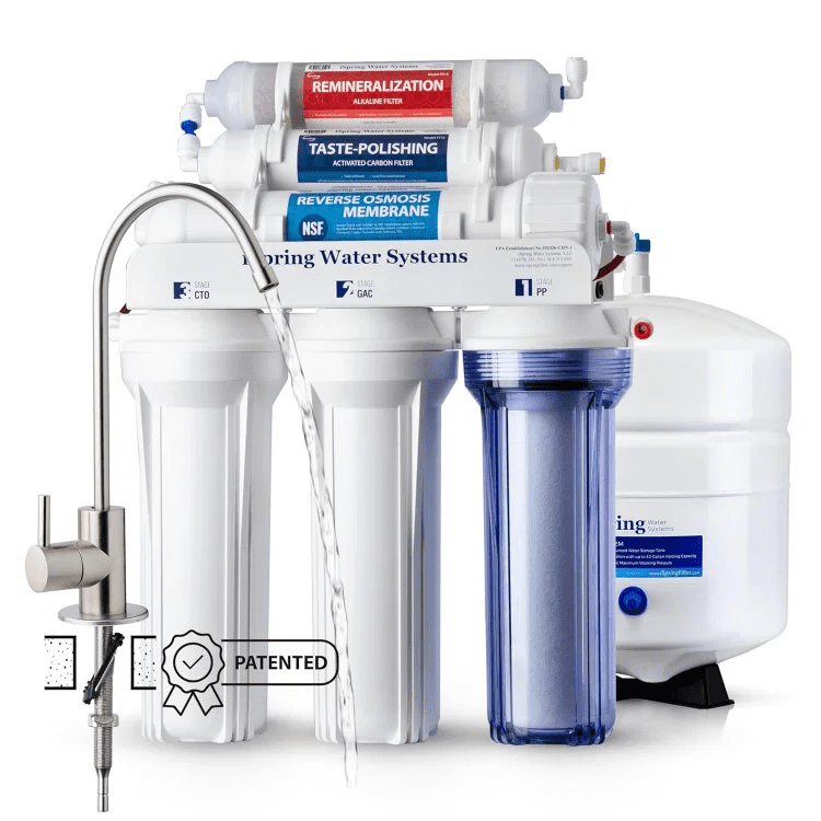 water filter system removes fluoride