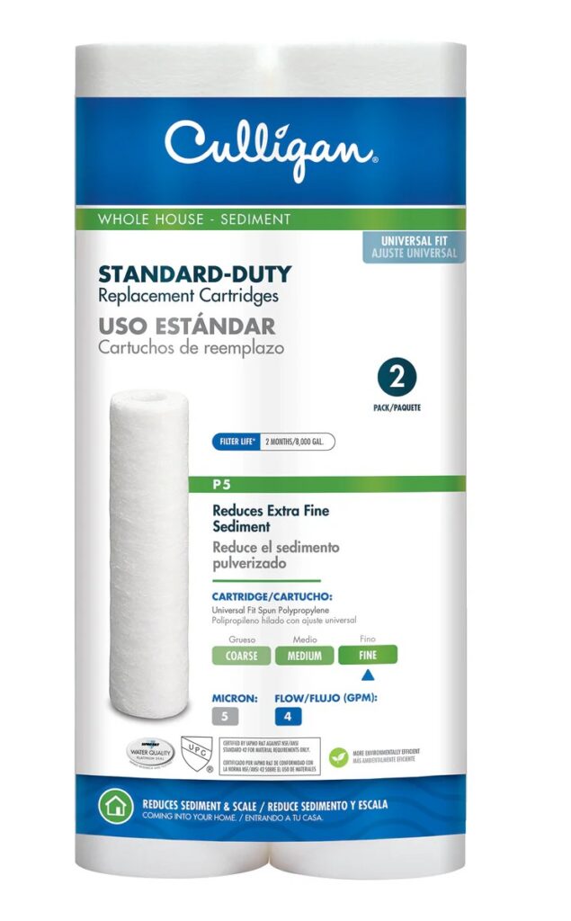 5 Micron water filter