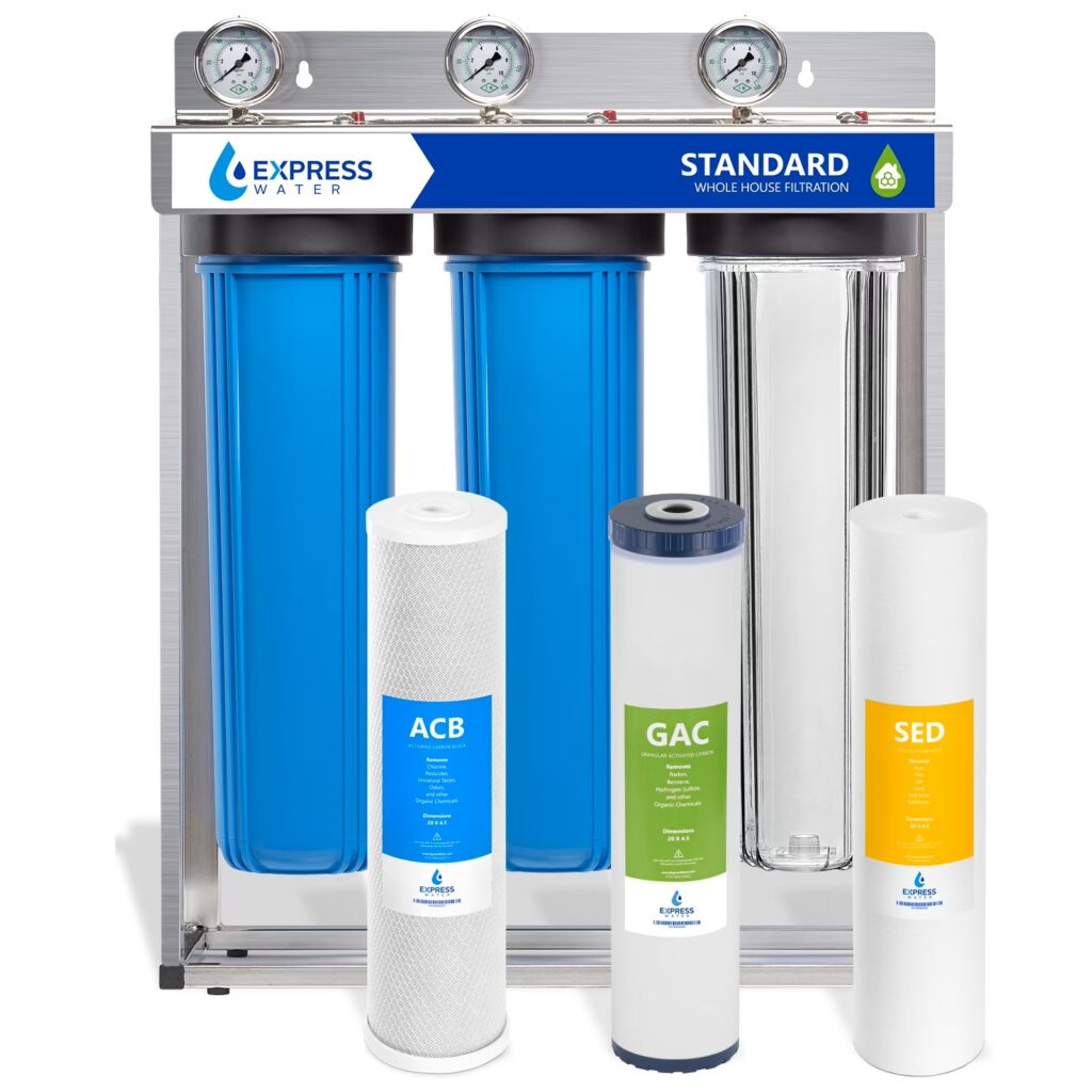 whole house carbon water filter