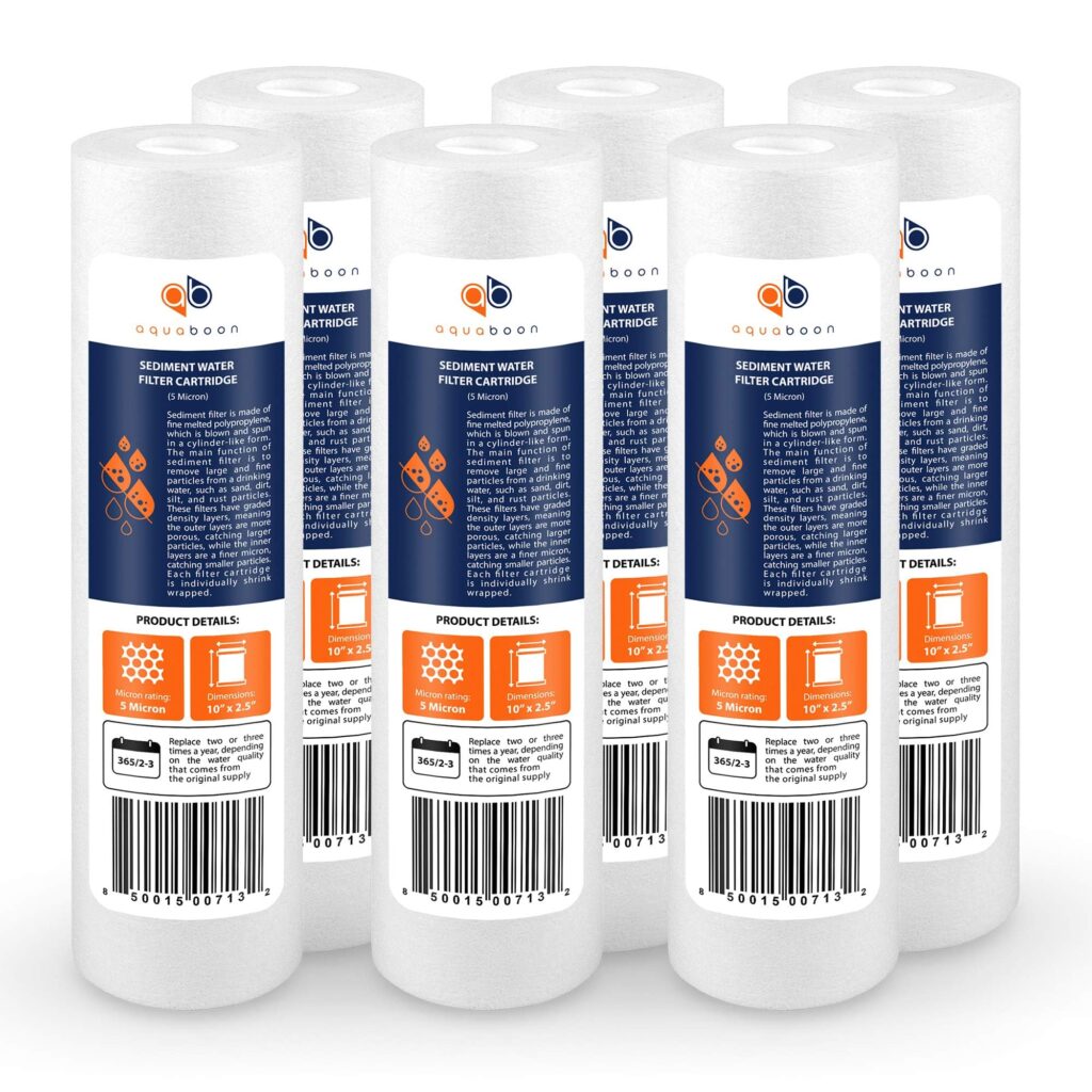 sediment filters