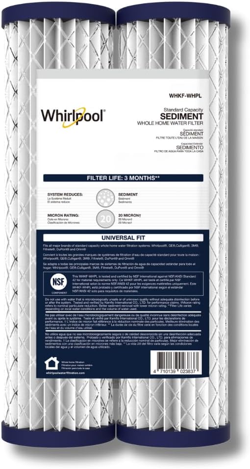 Whirlpool Whole House Water Filter