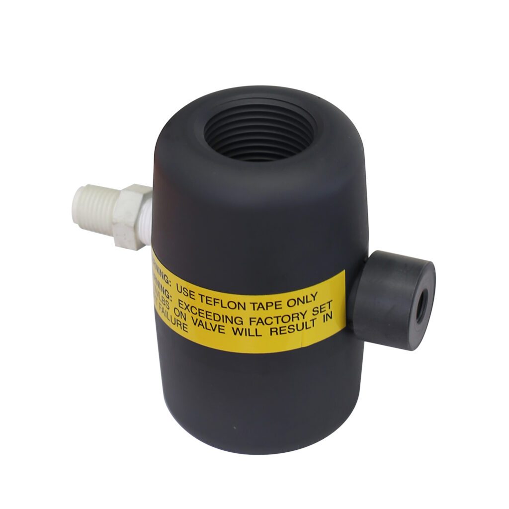 Iron filter system for well water