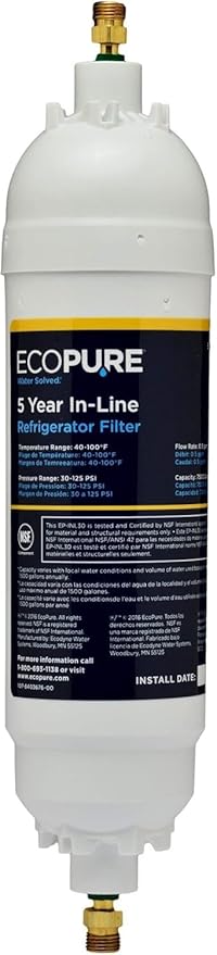 Ice Line Filter Best Water Filter System for Ice Machines 2026 - Top Water Filter Guide