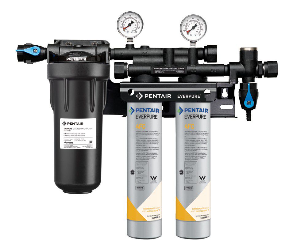 water filter system for ice machine