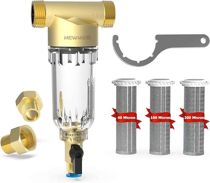 best sediment filter for well water
