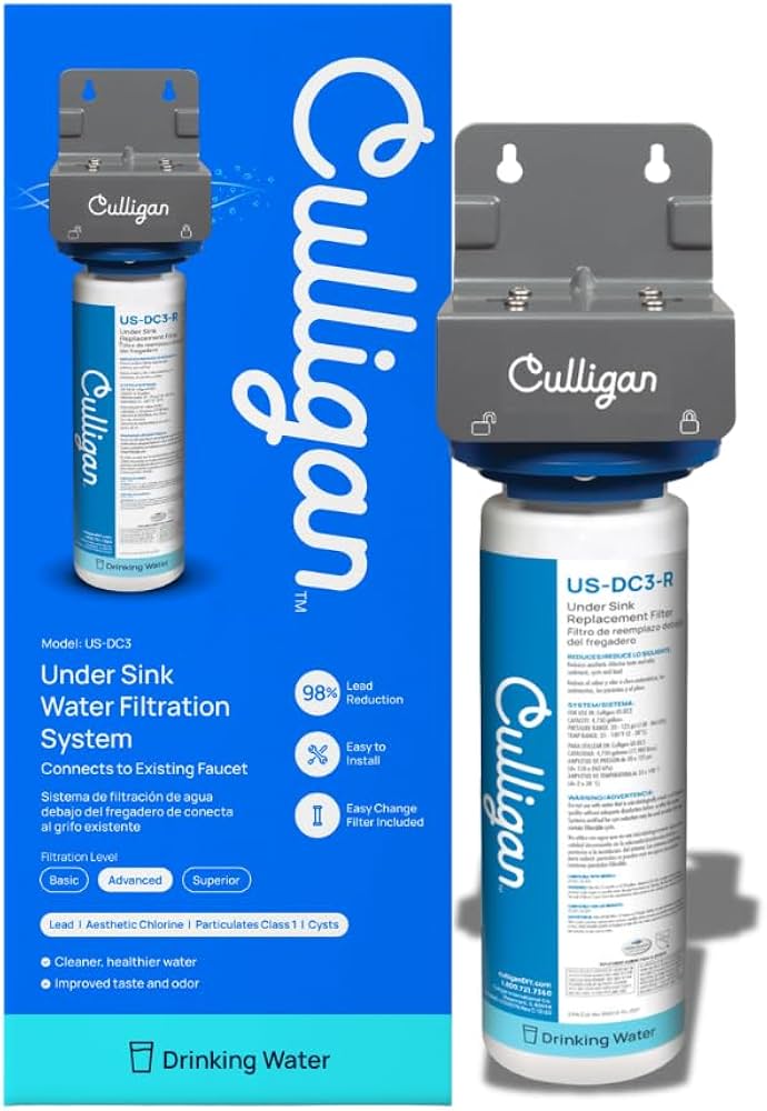 culligan under sink water filter system